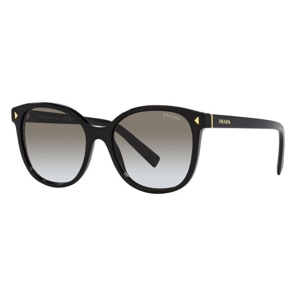 New PRADA Black Square PR 22ZS 1AB-0A7 Sunglasses Women - Picture 1 of 4